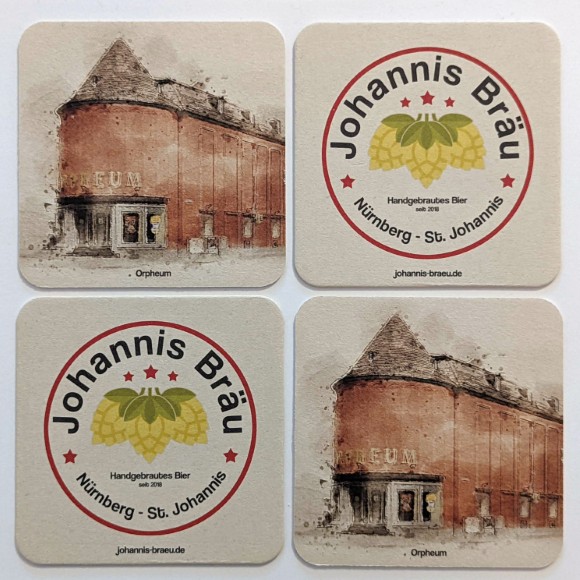 Bierdeckel: Motiv Orpheum